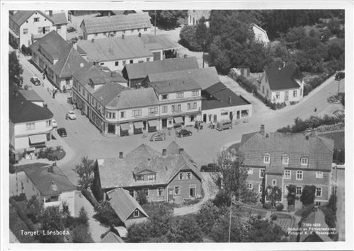 148. Över centrum ca 1960