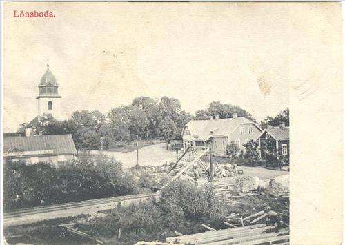 18. Centrum med Johan Jeppsons ca 1905