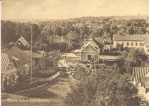 42. Mot Glimåkravägen ca 1910