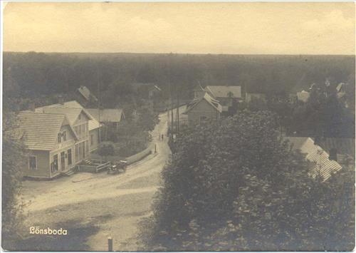 44. Mot Glimåkravägen ca 1915