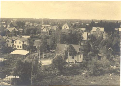 56. Mot stationen och hotellet ca 1925