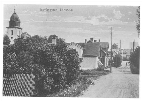 91. Järnvägsgatan ca 1915