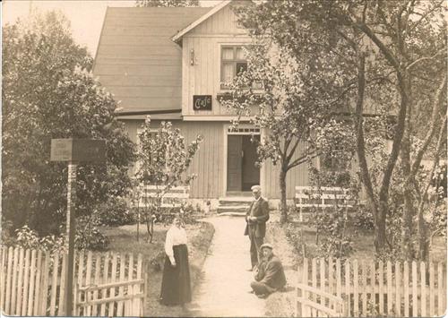 146. Café mitt i byn ca 1915